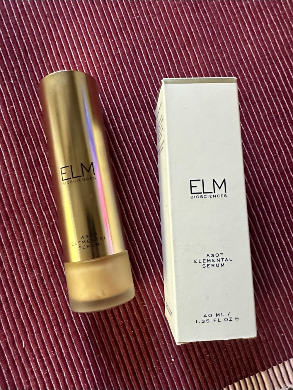 NIB ELM Biosciences A30+ Elemental Serum - Gold Bottle